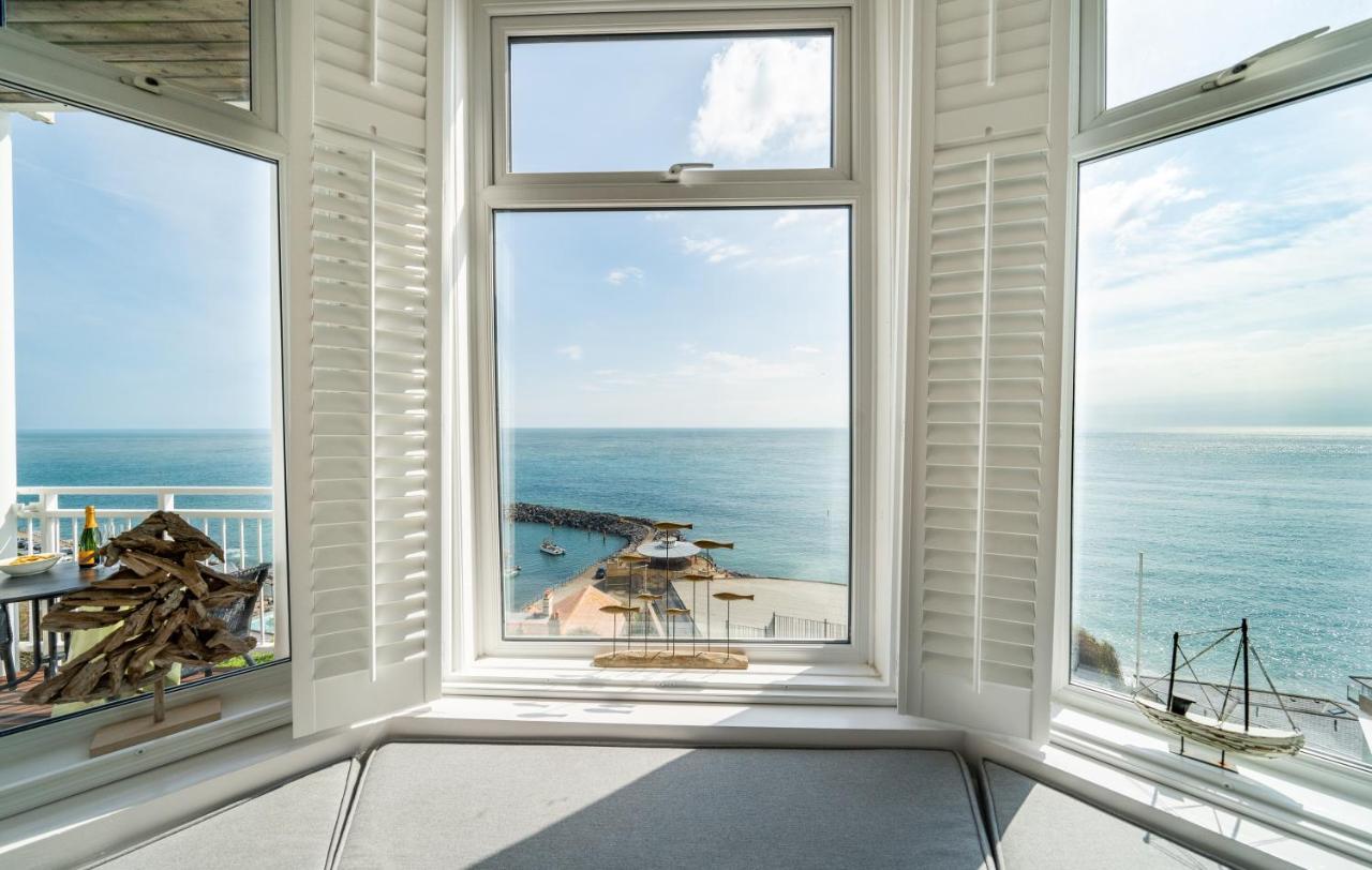 Stunning Sea Views Ventnor Apartment Esterno foto